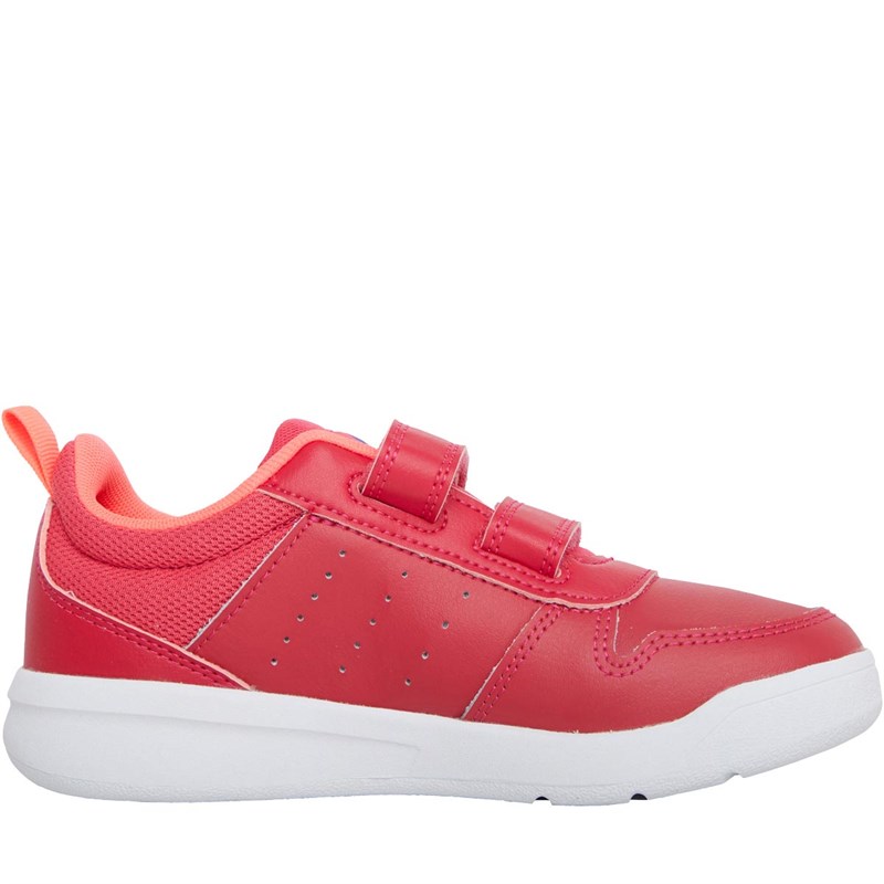 adidas Junior Tensaur Neutral Running Shoes Power Pink/Footwear White/Signal Pink