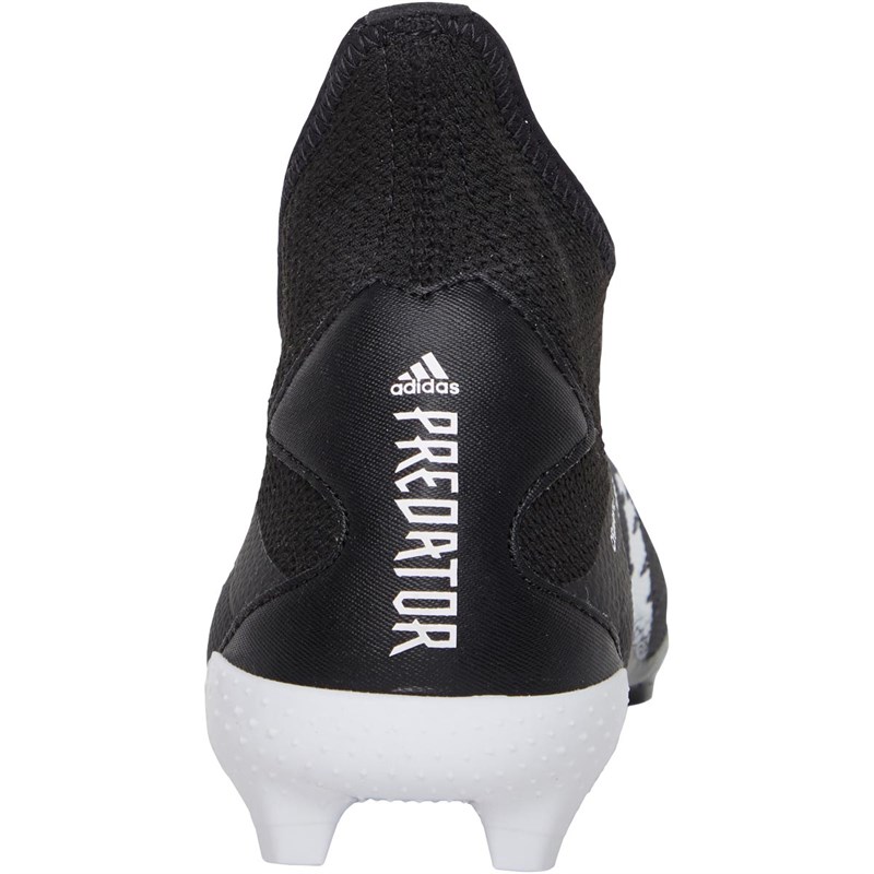 adidas Mens Predator Freak .3 FG Firm Ground Football Boots Core Black/Footwear White/Core Black