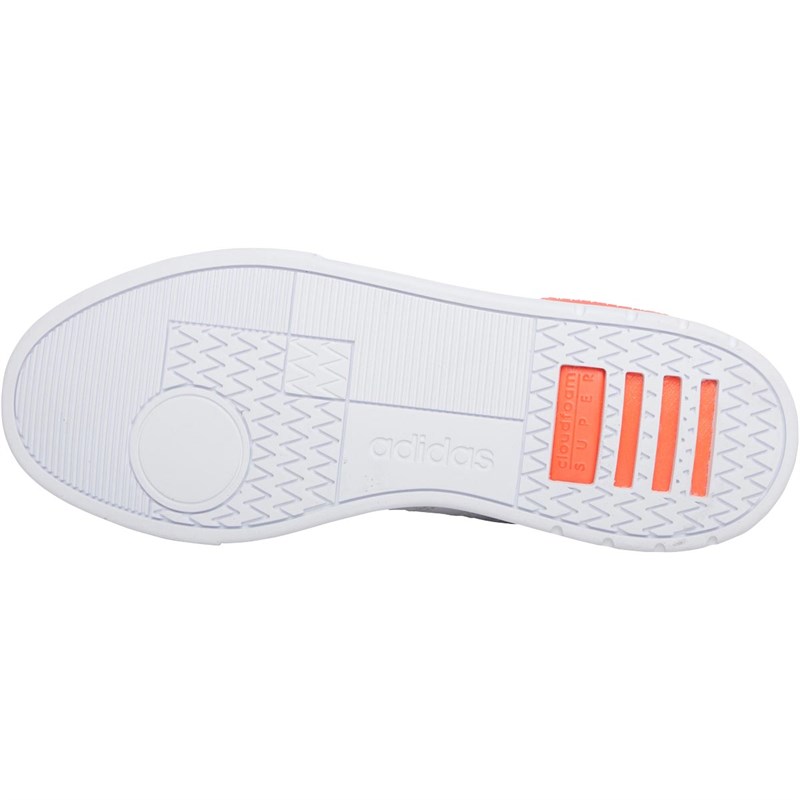 adidas Mens Clubcourt Trainers Footwear White/Footwear White/Sonic Ink