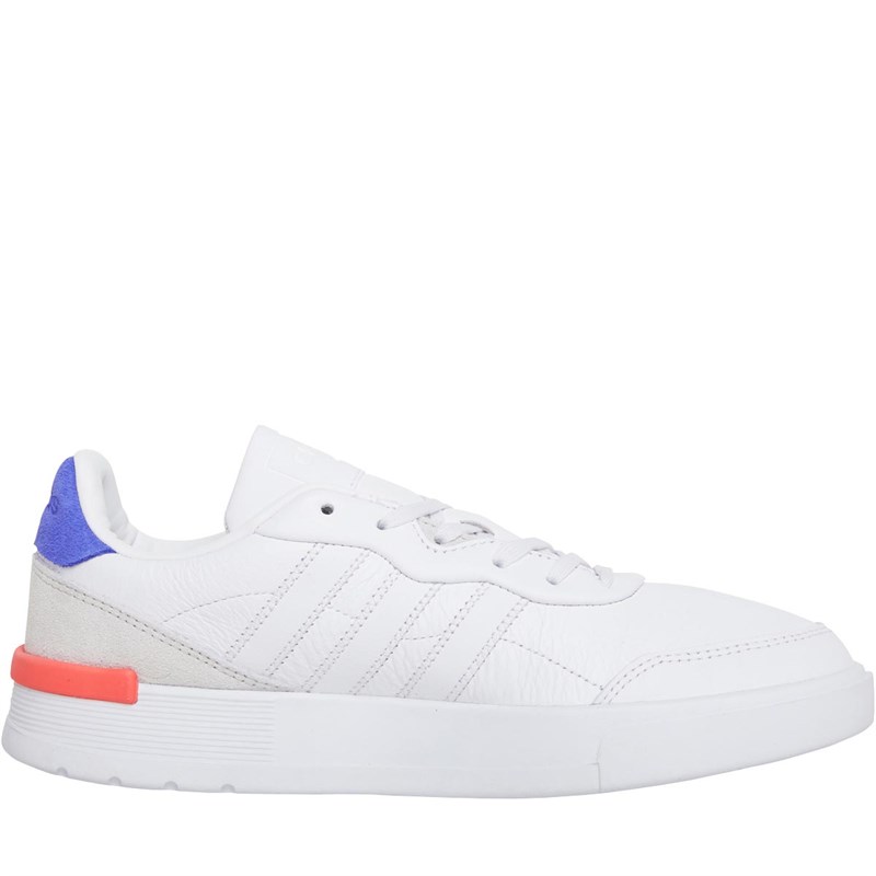 adidas Mens Clubcourt Trainers Footwear White/Footwear White/Sonic Ink