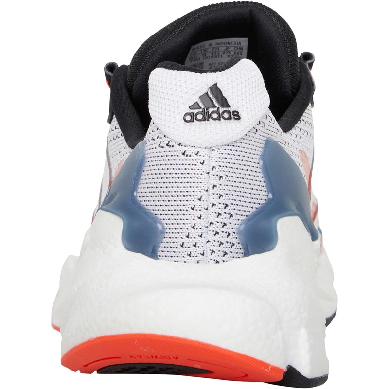 adidas Mens X9000L4 Trainers Footwear White/Core Black/Solar Red