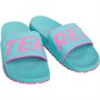adidas Womens Terrex Adilette Slides Acid Mint/Screaming Pink/Acid Mint