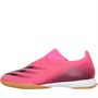adidas Mens X Ghosted.3 IN Indoor Football Boots Shock Pink/Core Black/Screaming Orange