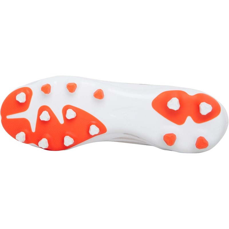 adidas X Speedflow.3 MG Multi Ground Football Boots Footwear White/Iron Metallic/Solar Red