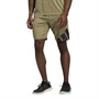 adidas Mens 4K 3-Bar Aeroready Shorts Orbit Green