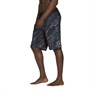 adidas Mens Watersworld Graphic Swimming Bermuda Shorts Black