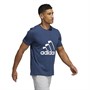 adidas Mens Club Golf T-Shirt Crew Navy