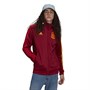 adidas Mens FEF Spain 3-Stripes Poly Track Top Collegiate Burgundy