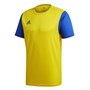 adidas Mens Estro 19 Jersey Yellow/Bold Blue
