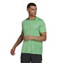 adidas Heren Primeblue Supernova Sports Performance Tops Groen
