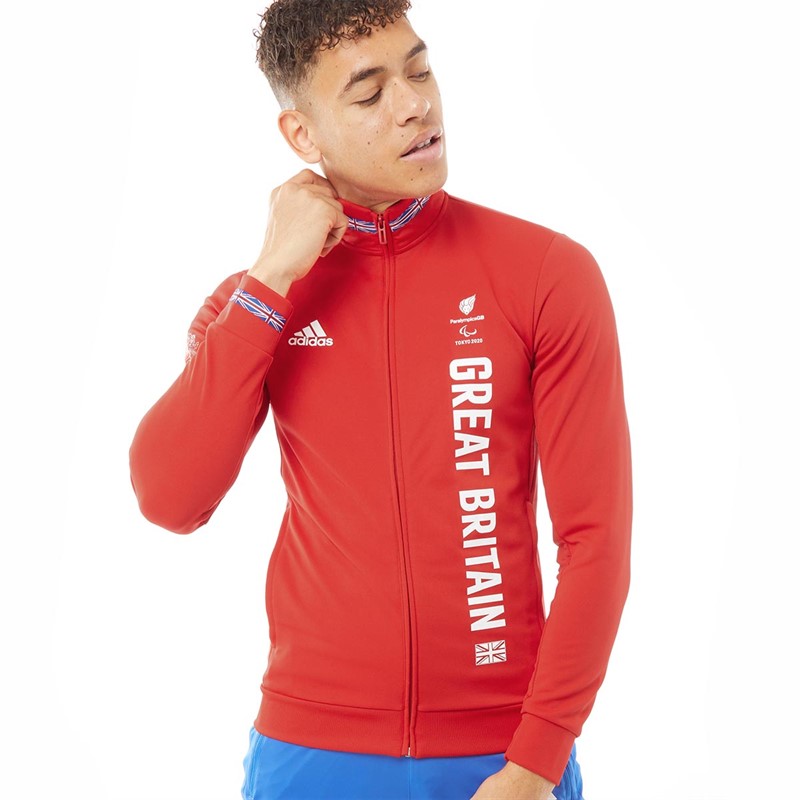 Buy adidas Mens Aeroready Training Jacket Vivid Red