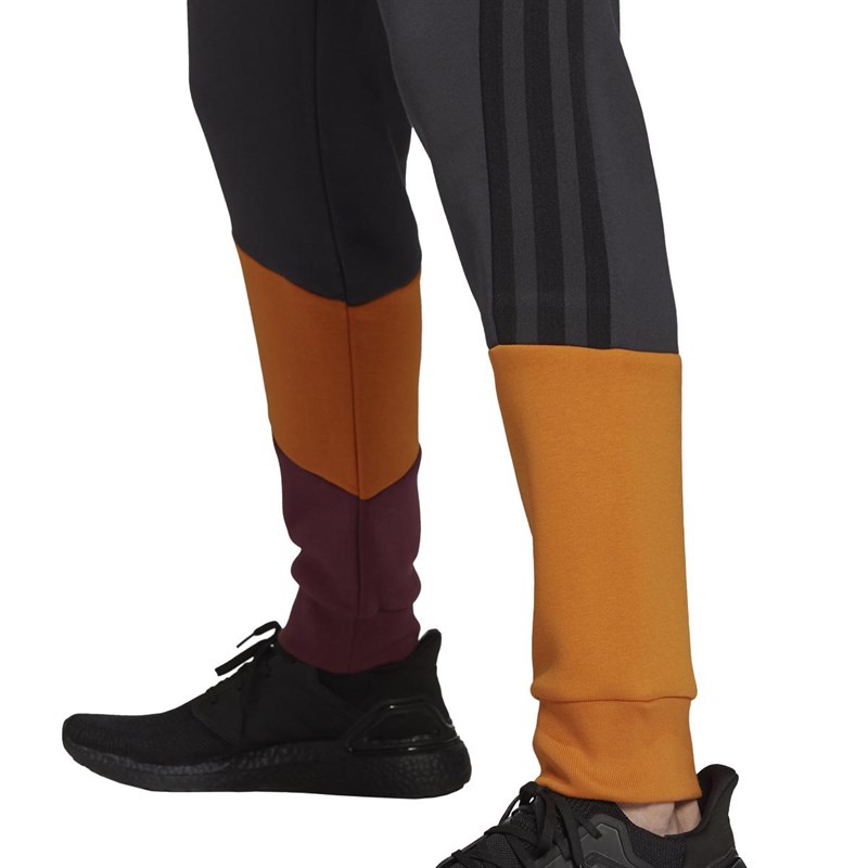 Buy adidas Mens Future Icons Colorblock Pants Carbon/Black