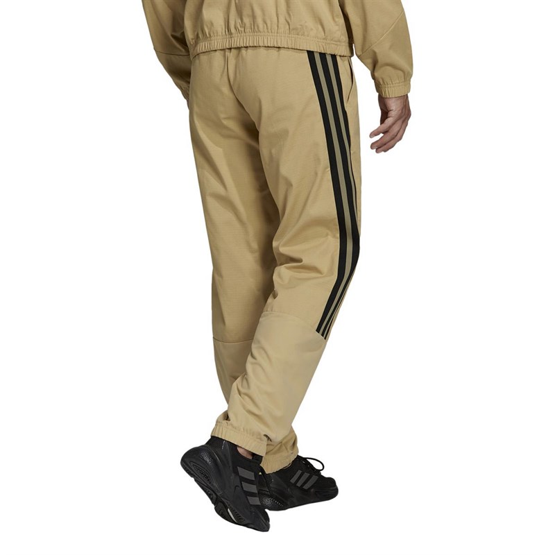 adidas Mens Future Icons Woven Pants Beige Tone