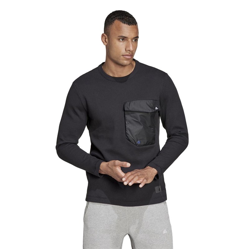 adidas Herren Sweatshirts Schwarz