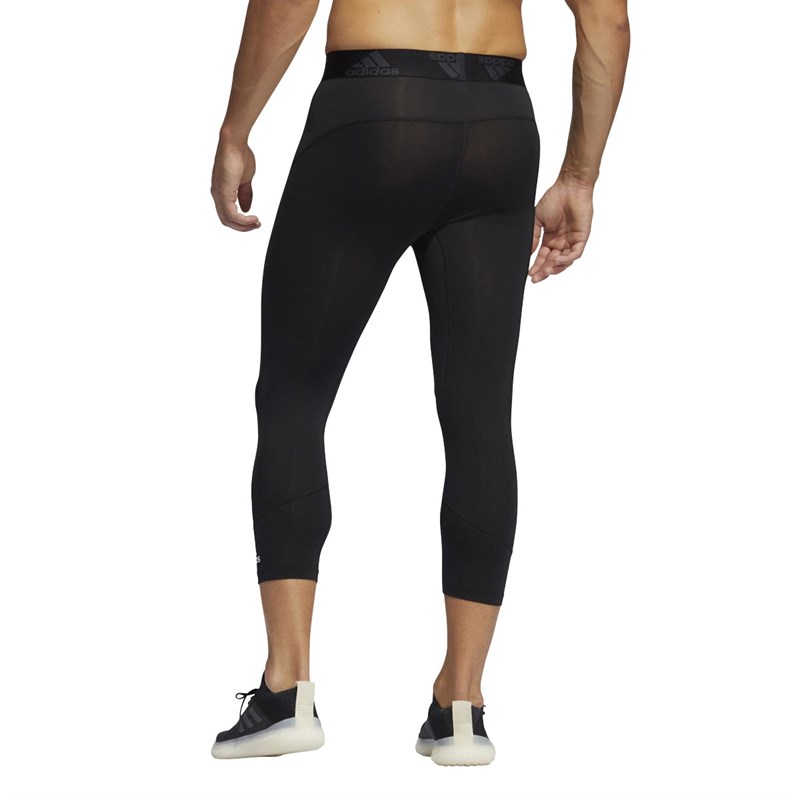 Adidas Heren Techfit Primegreen Legging Zwart