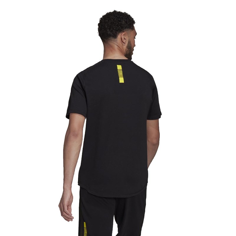 adidas Heren JFC Juventus Travel T-shirts Zwart