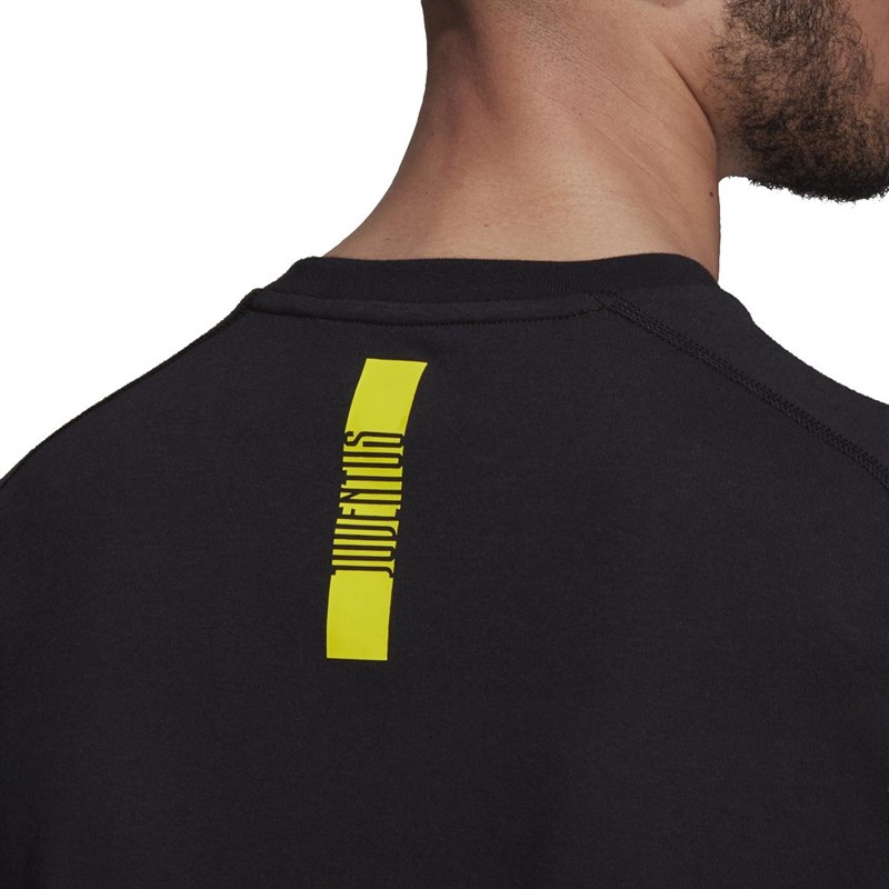 adidas Heren JFC Juventus Travel T-shirts Zwart