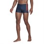 adidas Herre Fitness 3-Stripes Swimming Boxer Trunks Badebukser Blå