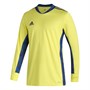 adidas Mens Adipro 20 Long Sleeve Goalkeepers Jersey Shock Yellow/Navy Blue