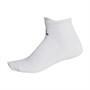 adidas Unisex Alphaskin Ultra Light Performance Ankel sokker Hvid