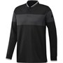adidas Męskie Prime Golf Koszulki Polo z Długim Rękawem Czarny