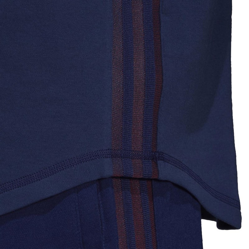 adidas Mens FCB Bayern Munich Travel T-Shirt Dark Blue