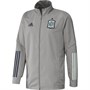 adidas Mens FEF Spain Presentation Track Top Medium Solid Grey