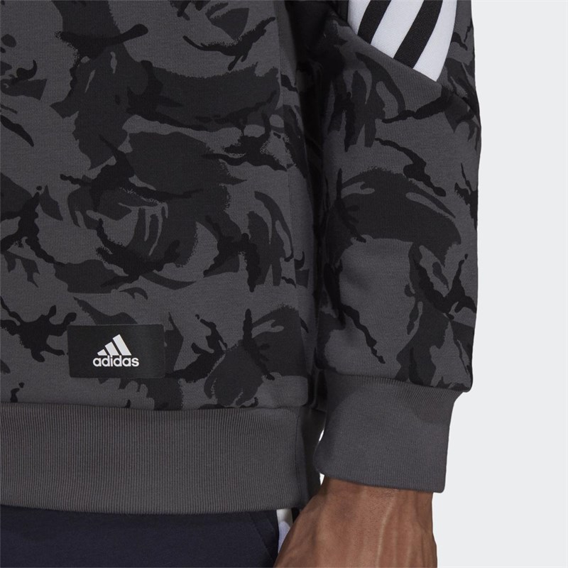 adidas Herren Future Icons Camo Sweatshirts Mehrfarbig
