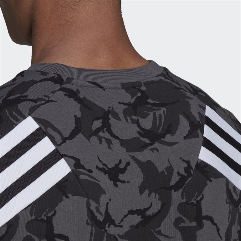 adidas Herren Future Icons Camo Sweatshirts Mehrfarbig