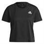 adidas Womens Adizero Aeroready Primeblue Running Top Black/Reflective Silver