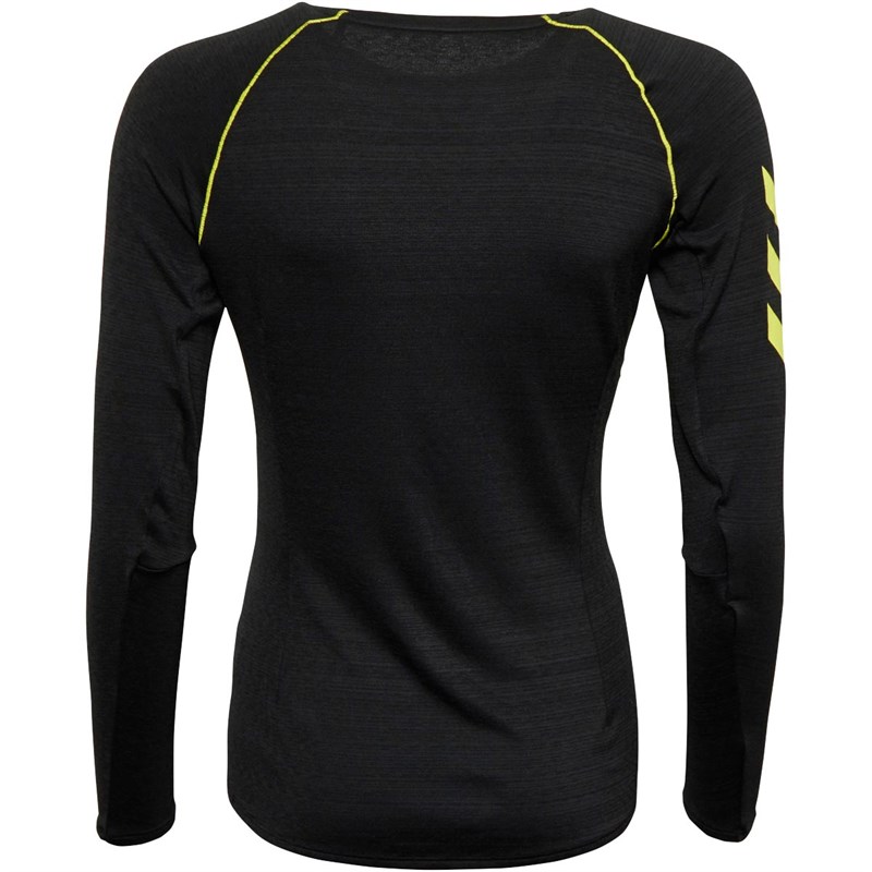 adidas Womens Adizero Aeroready Primegreen Running Long Sleeve Top Black
