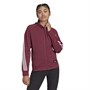 adidas Dames 3-Stripes Future Icons Hoodies Rood