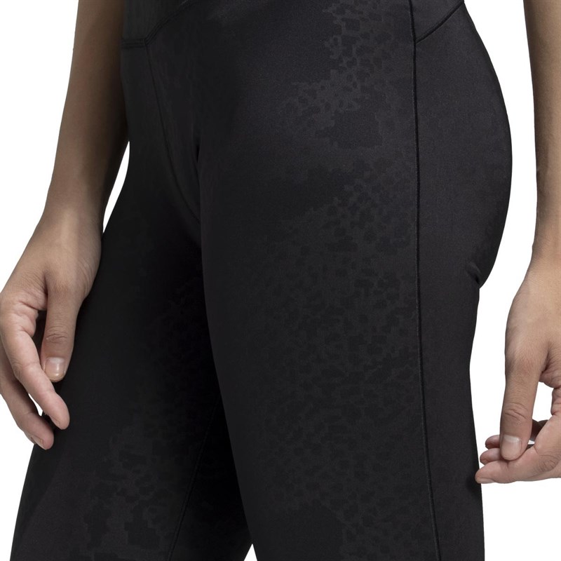 adidas Damen Believe This Camo Primegreen Leggings Schwarz