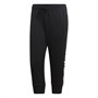 adidas Womens Essentials Linear Logo 3/4 Capri Leggings Black/White