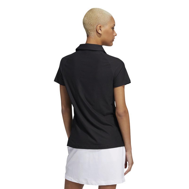 adidas Dame Go-To Golf Kortærmet poloer Sort