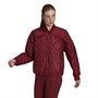 adidas Womens Karlie Kloss Primegreen Wind.Rdy Padded Jacket Noble Maroon