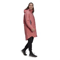 adidas Womens Myshelter 4-1 Wind.Rdy Parka Jacket Hazy Rose