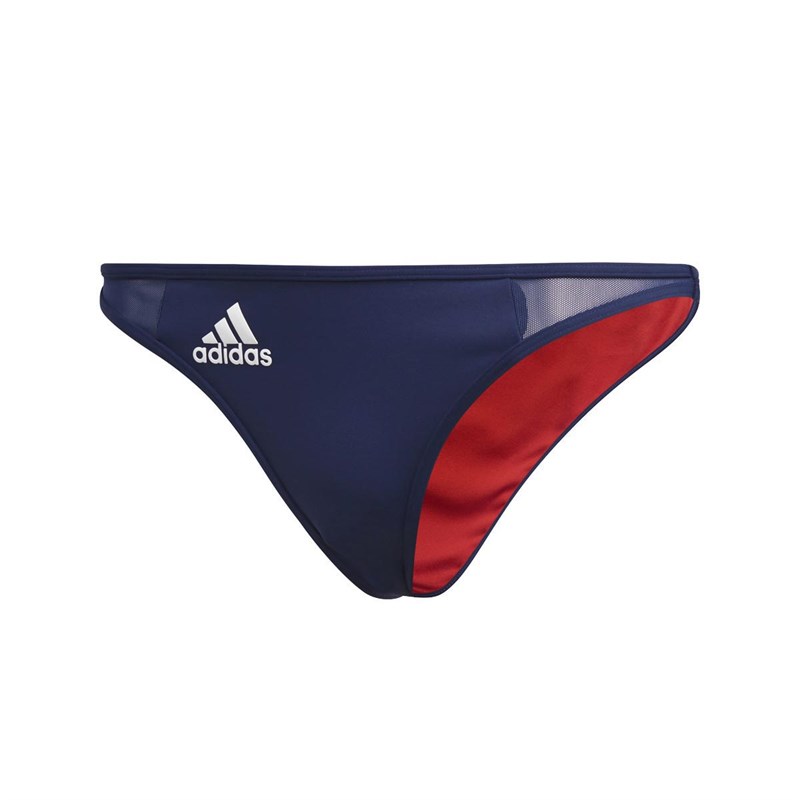 adidas Womens SH3.RO Sporty Swimming Bottoms Navy Blue/Colred