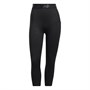 adidas Womens Techfit Camo Aeroready 3/4 Capri Leggings Black