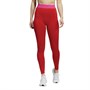 adidas Leggings Techfit 3-Bar Aeroready Femme Rouge