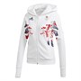 adidas Womens Team GB Track Jacket Hoodie White