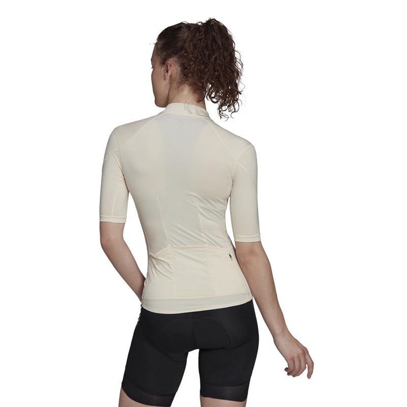 adidas Dame The Primeblue Cycling Sport træningstrøjer Ecru