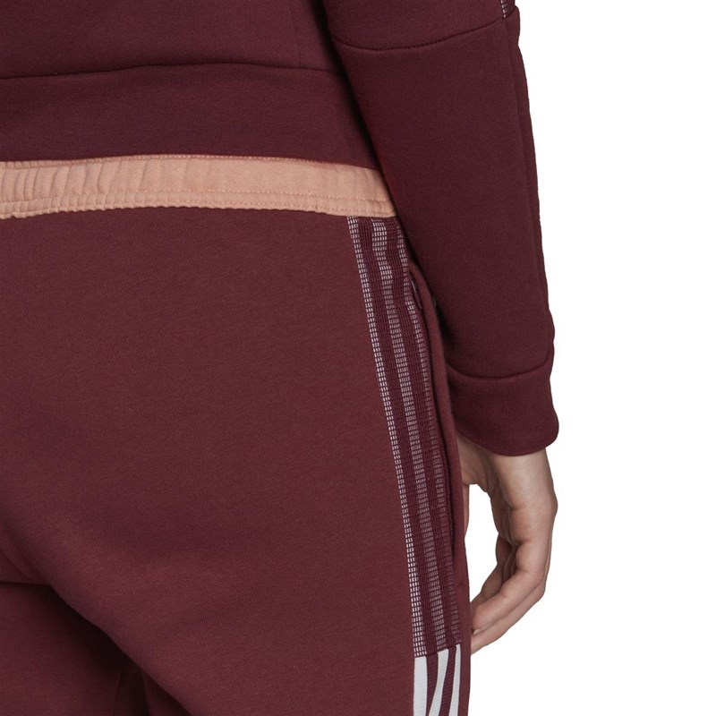 adidas Womens Tiro Winterised Track Pants Victory Crimson