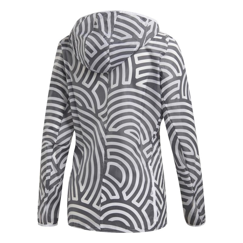 adidas Womens Tokyo Pack Running Jacket White/Black