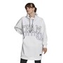 adidas Womens Work In Progress Hoodie White