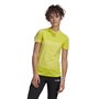 adidas Womens Zupahike Aeroready Hiking T-Shirt Acid Yellow