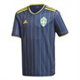 adidas Maillot de Foot SVFF Sweden Away Enfants Bleu