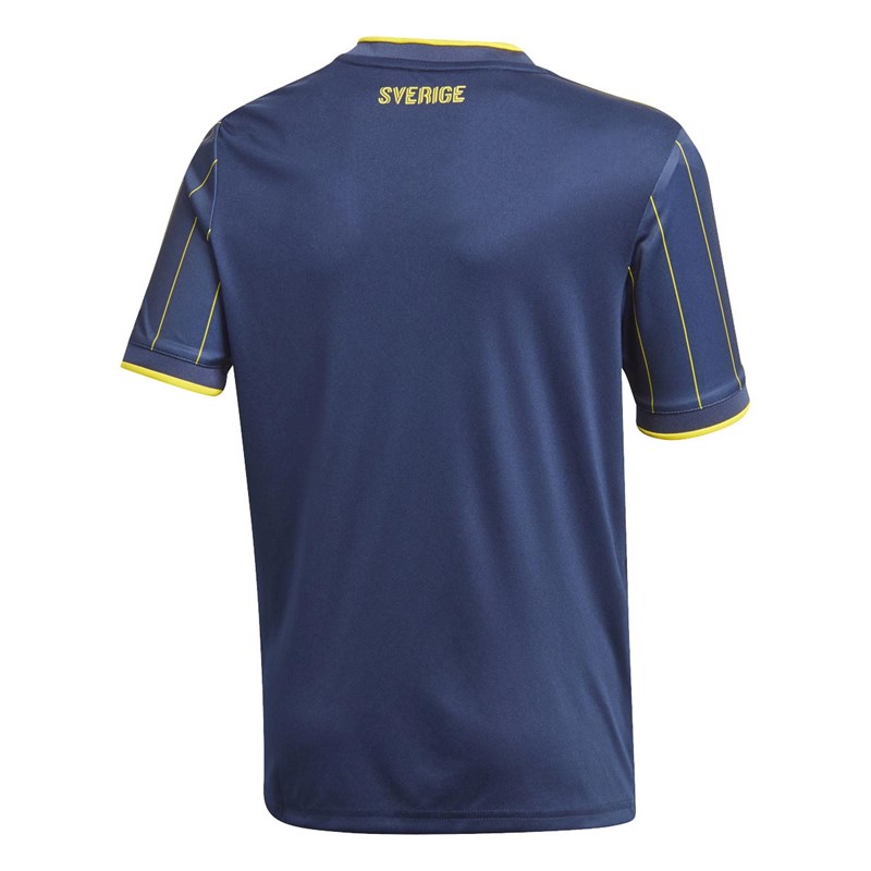 adidas Maillot de Foot SVFF Sweden Away Enfants Bleu