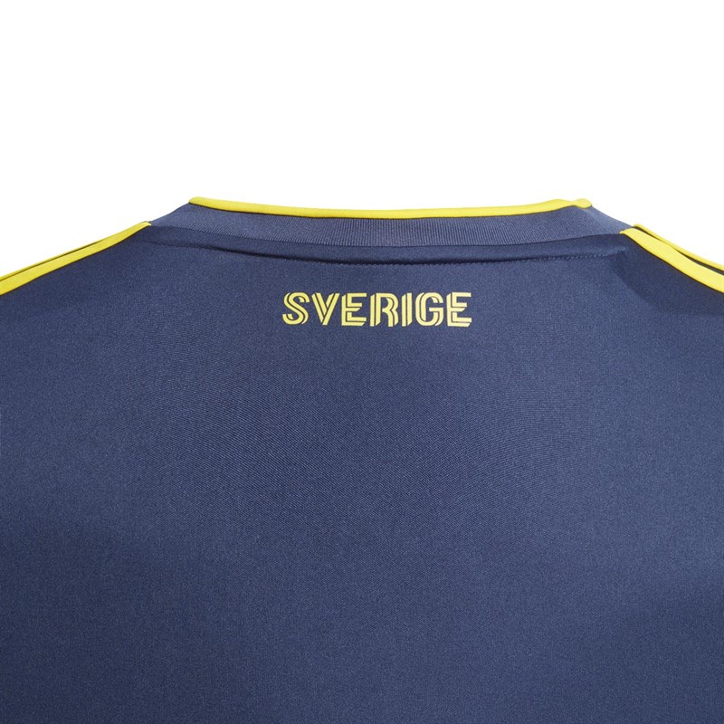 adidas Maillot de Foot SVFF Sweden Away Enfants Bleu