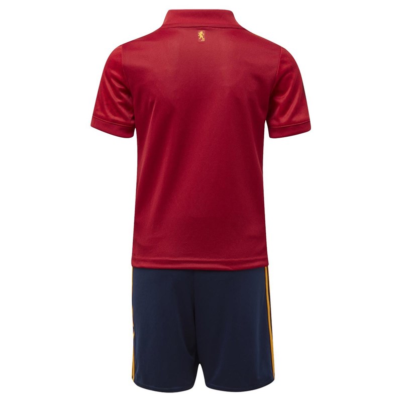 adidas Childrens Spfef Spain Home Mini Kit Victory Red